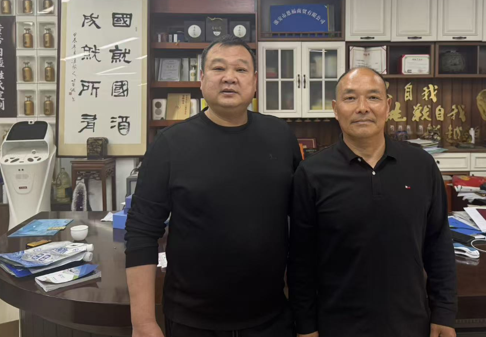 商会支部书记走访副会长单位